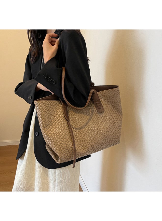 SAFIYA Qixi Festival Gift】women's Bag 2025 New Arrival Popular Large Capacity Tote Bag Handheld Single Shoulder Crossbody Bag - Image 4