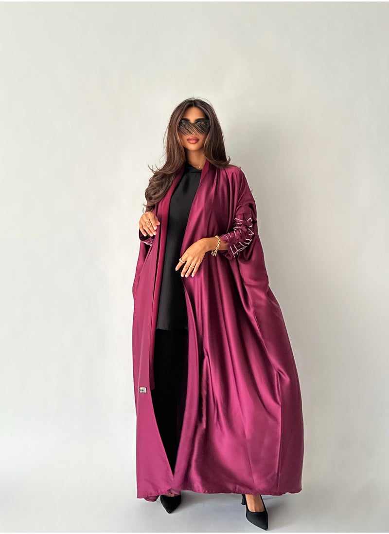 abaya in maroon colour - pzsku/ZBA10A90B98FDD13EF55BZ/45/_/1733663248/c3d7880e-65df-4f13-84a1-5b9dbb4e937b