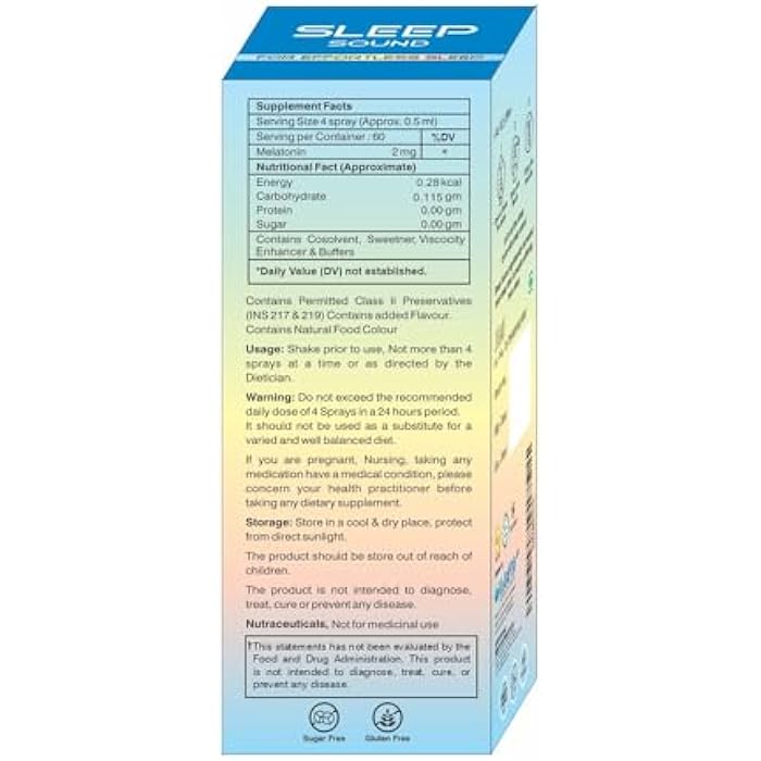 Walpar Oral Sleep Spray Supplement (30ml) - Cranberry Flavored Sleep Aid Spray – Drug & Gluten Free Instant Melatonin Spray for Sleep & Immune System Support - Non-Habit Forming Sleep Support Spray - Image 2