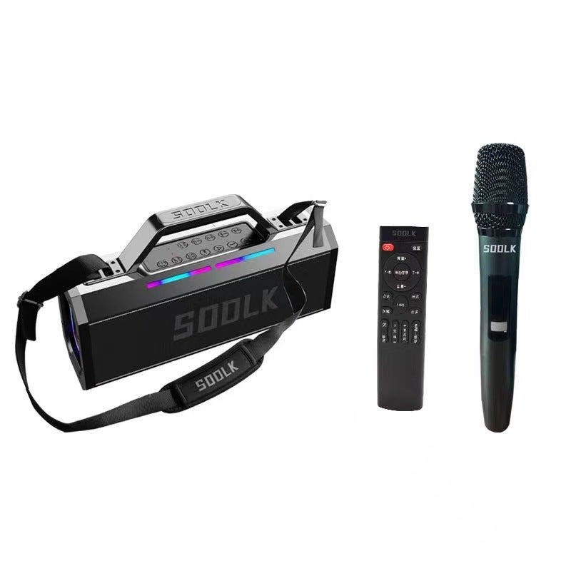 150W High-Power Subwoofer Outdoor Karaoke Sound Card All-In-One Bluetooth Speaker Live Recording 6.5 Audio Interface - Image 1