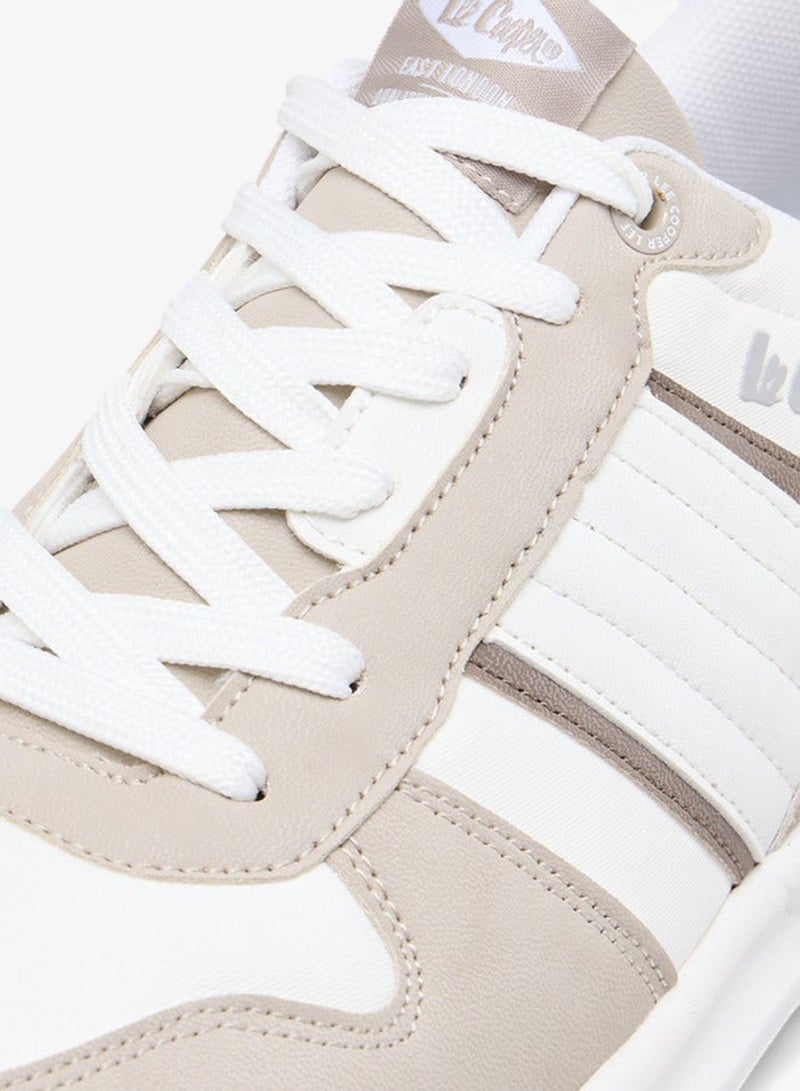 Lee Cooper Men's Panelled Lace-Up Sneakers - Image 4