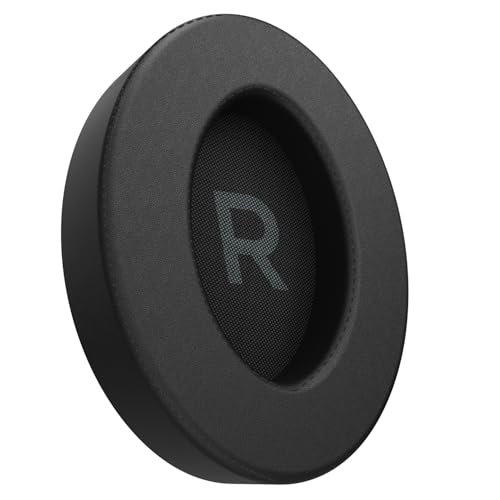 EvoFox Hyperion Protein Leather + Memory Foam Ear Pads (Black) | Sweat-Resistant, Comfortable Replacement Cushions for Long Gaming Sessions | Compatible with Hyperion Series Headsets - Image 2