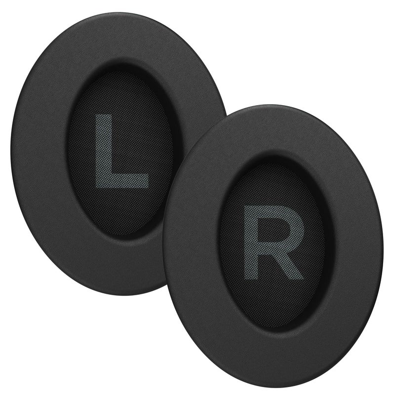 EvoFox Hyperion Protein Leather + Memory Foam Ear Pads (Black) | Sweat-Resistant, Comfortable Replacement Cushions for Long Gaming Sessions | Compatible with Hyperion Series Headsets - Image 5