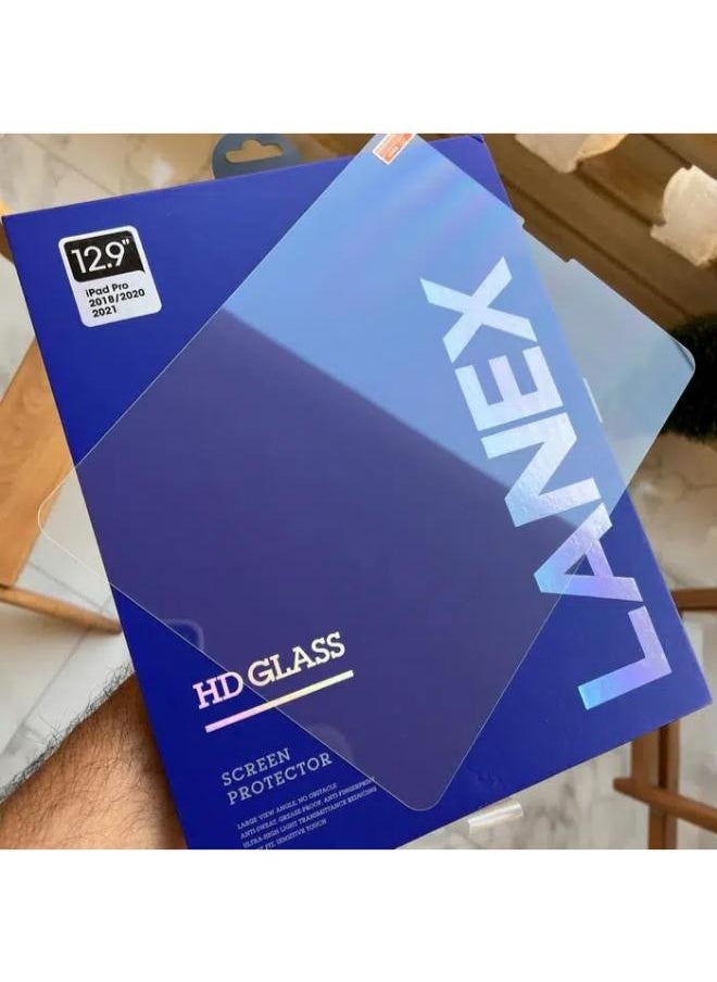 LANEX - Lanex Screen Protector for iPad Pro 2018/2020 /2021  12.9-inch Clear - Image 1