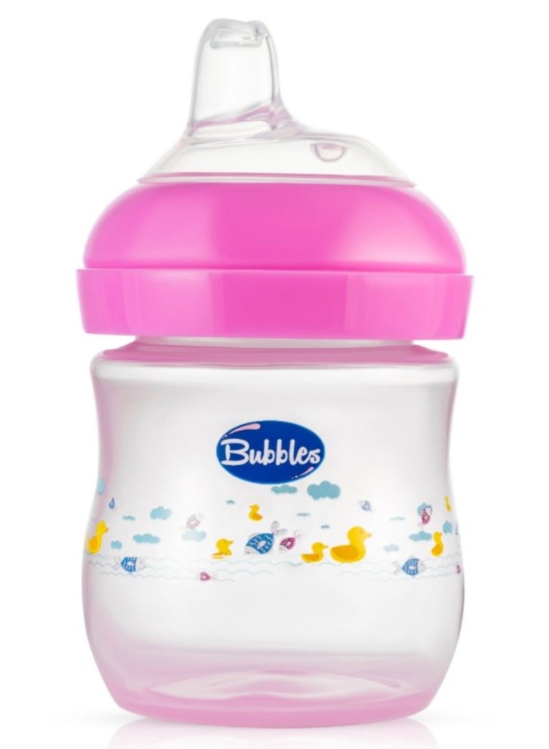 بابلز كوب ناتشورال 150مل للتدريب على الشرب بدون يد  (روز) - متعددة الاشكال - Image 3