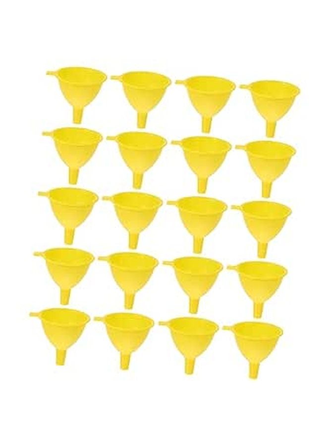 Mini Funnels for Homemade Oils and Cosmetics 20 Pack Thickened Plastic for Narrow Bottles - Image 1