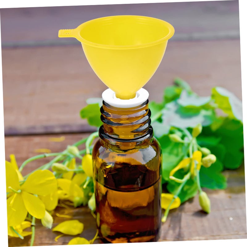 Mini Funnels for Homemade Oils and Cosmetics 20 Pack Thickened Plastic for Narrow Bottles - Image 4