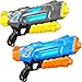 Quanquer Super Water Guns for Adults 1200cc 2 Pack Super Guns Water Soaker Blaster Squirt Toy with Excellent Range Gift Toys for Outdoor Swimming Pool Fighting Play Blue Grey - Image 2