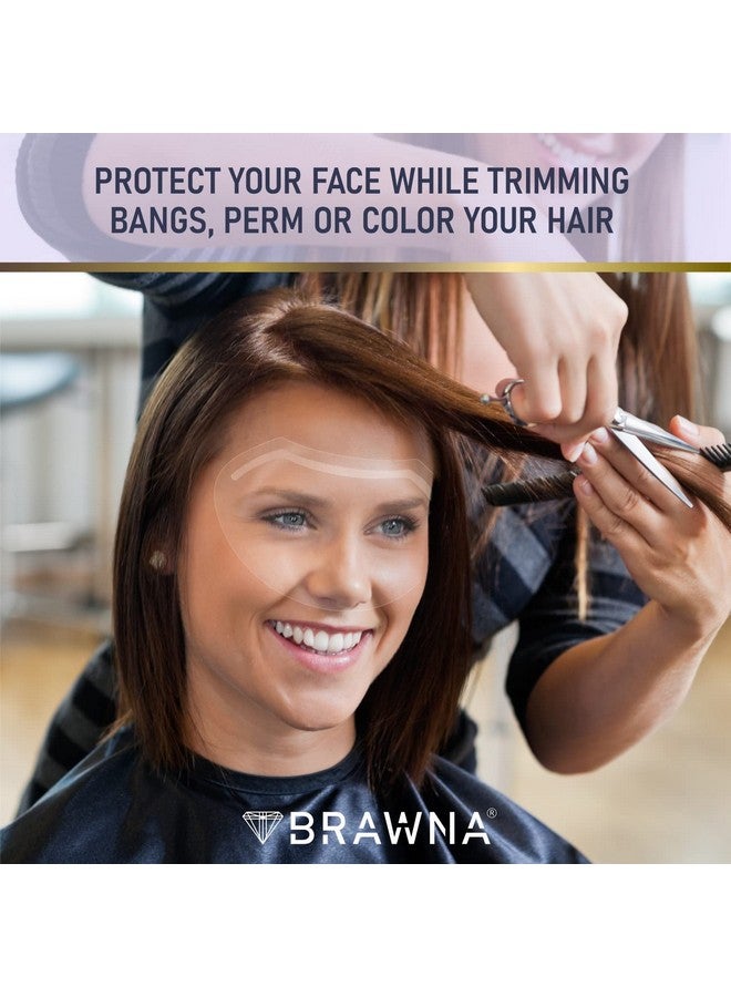 BRAWNA 25 Protective Shower Visors With Pink Organza Bag For Eyelash Extensions Microblading Brow Lamination Eye Surgery Blepharoplasty Pmu Supplies - Image 5