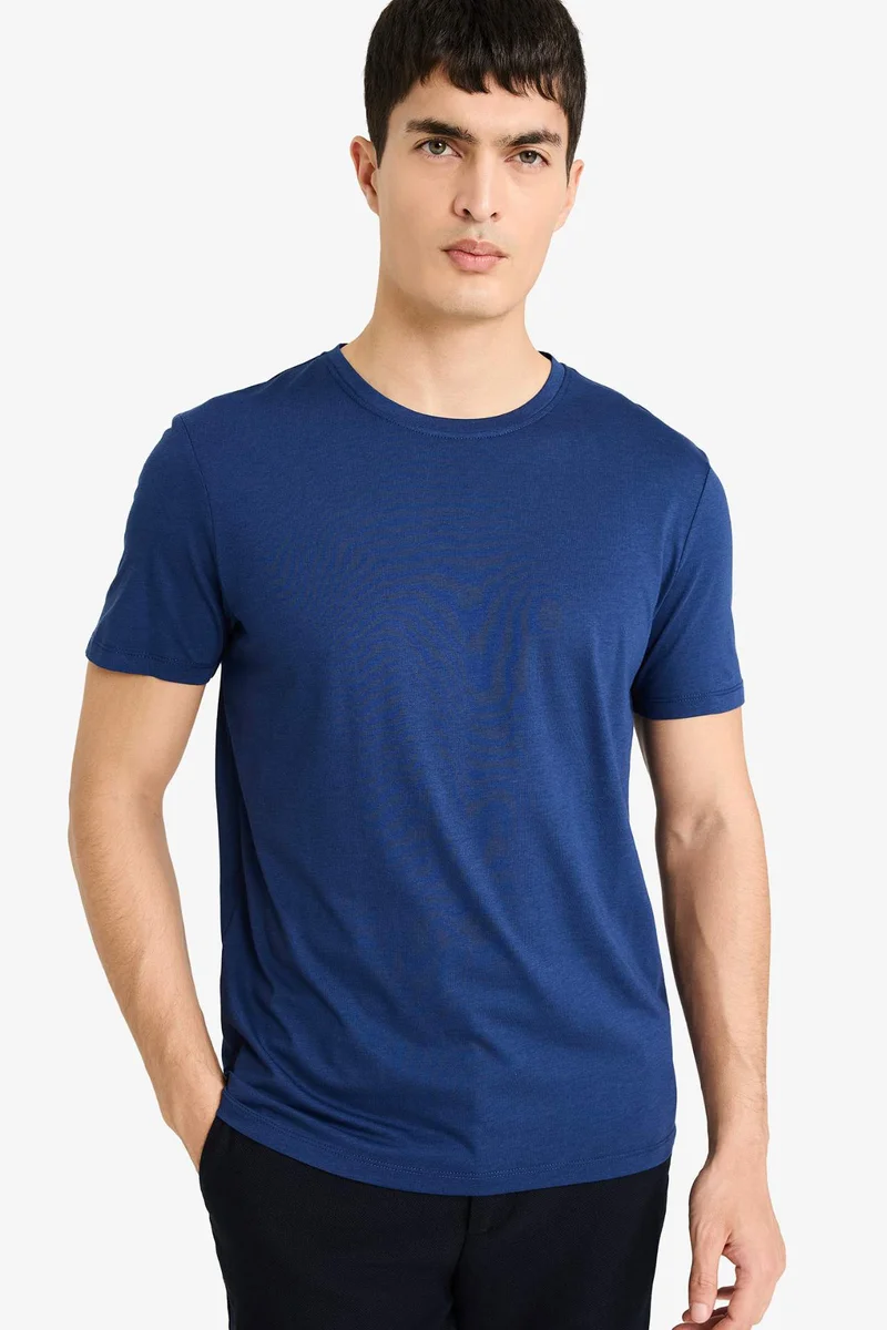 DeFacto Slim Fit Crew Neck Short Sleeve T-Shirt