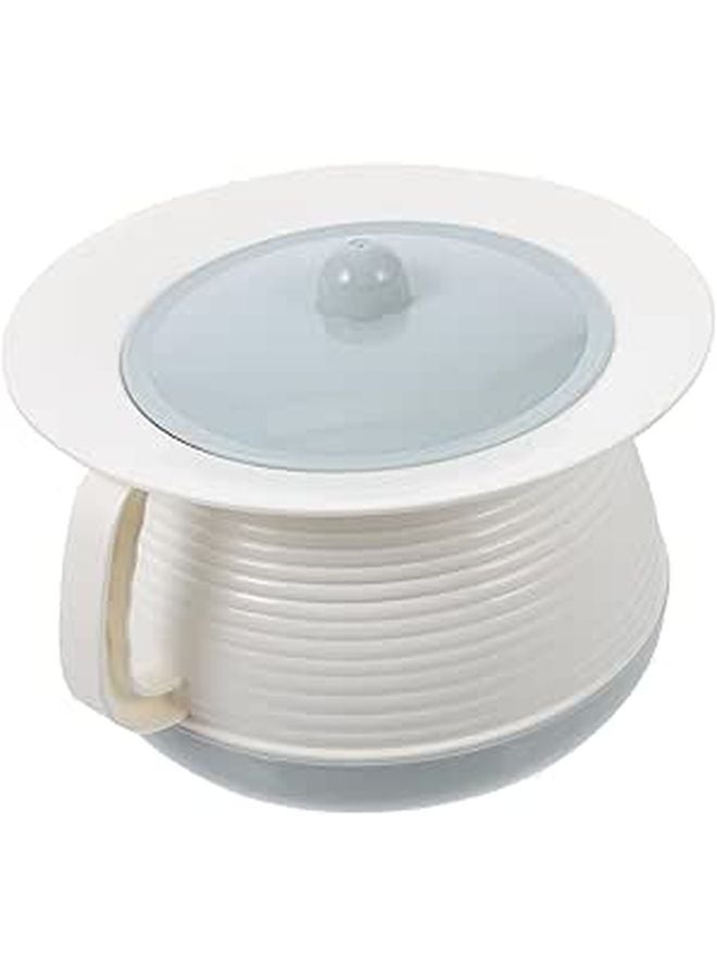 Light Blue Portable Kids Urinal Lid Plastic Chamber Pot For Boys And Girls - Image 1