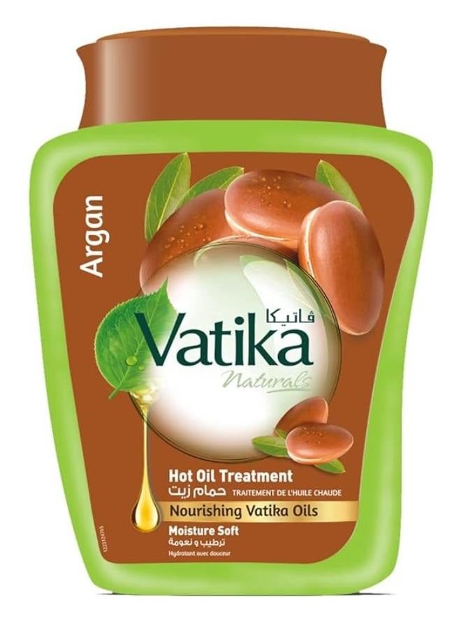 فاتيكا ناتشورالز، حمام الزيت الساخن بالأرغان و زيوت فاتيكا المغذية 500 جرام - Image 1