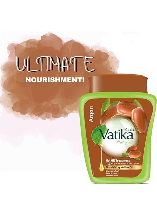 فاتيكا ناتشورالز، حمام الزيت الساخن بالأرغان و زيوت فاتيكا المغذية 500 جرام - Image 2