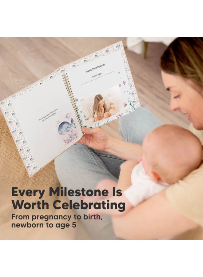 KeaBabies كتاب ذكريات الأطفال (عالم البحار) - Image 3