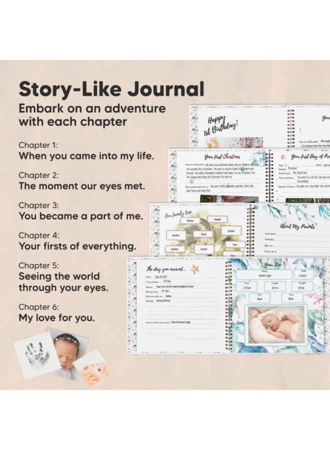 KeaBabies كتاب ذكريات الأطفال (عالم البحار) - Image 5