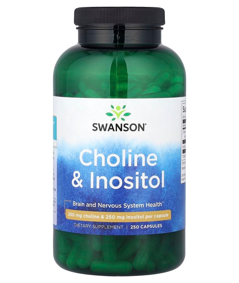 Choline & Inositol 250 Capsules