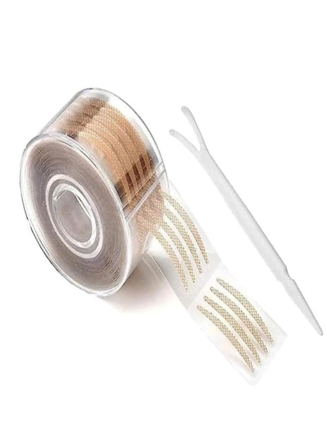 SRN ENTERPRISE Invisible Waterproof Eyelid Tape for Double Eyelids 600 Pcs | Hooded Eyes - Sticker Strips with Fork Rod - Makeup Tools for Natural Lift | Lasting and Comfortable - Image 1