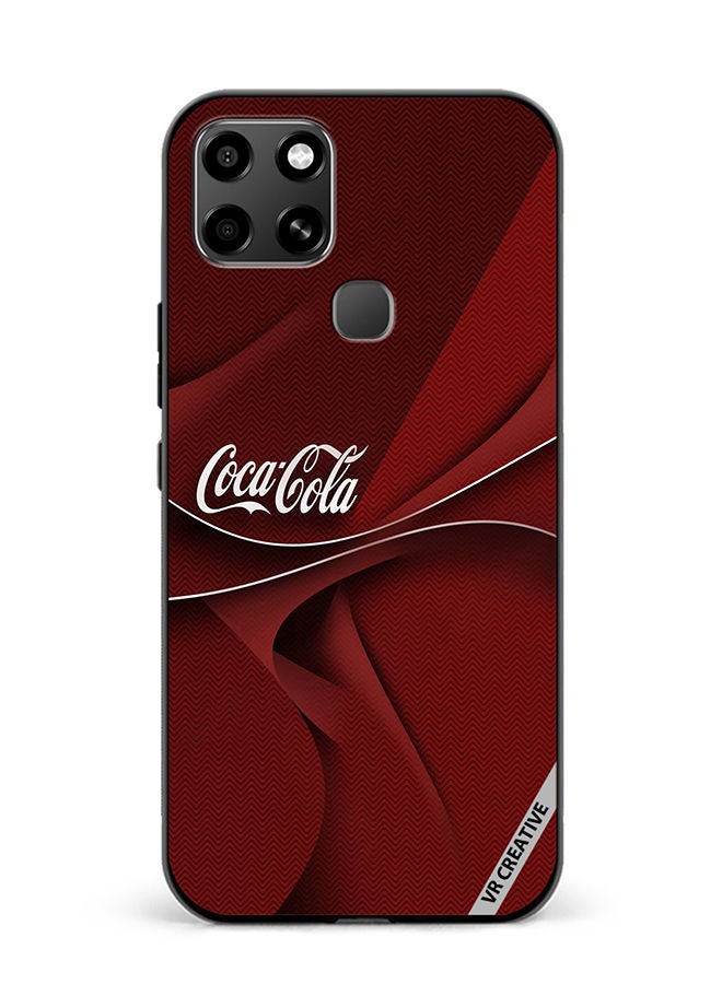 VR CREATIVE Protective Case Cover For Infinix Smart 6 Cocacola Design Multicolour - Image 1