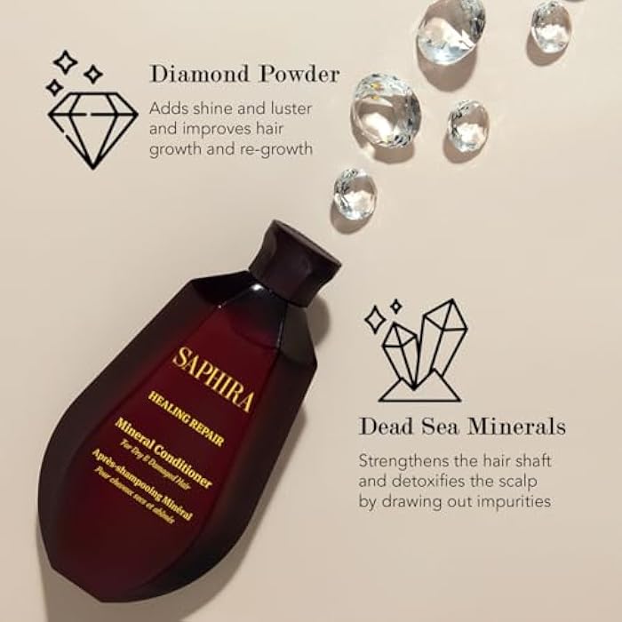 Saphira Healing Repair Conditioner 8.5oz / 250ml - Image 4