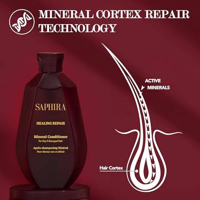 Saphira Healing Repair Conditioner 8.5oz / 250ml - Image 5