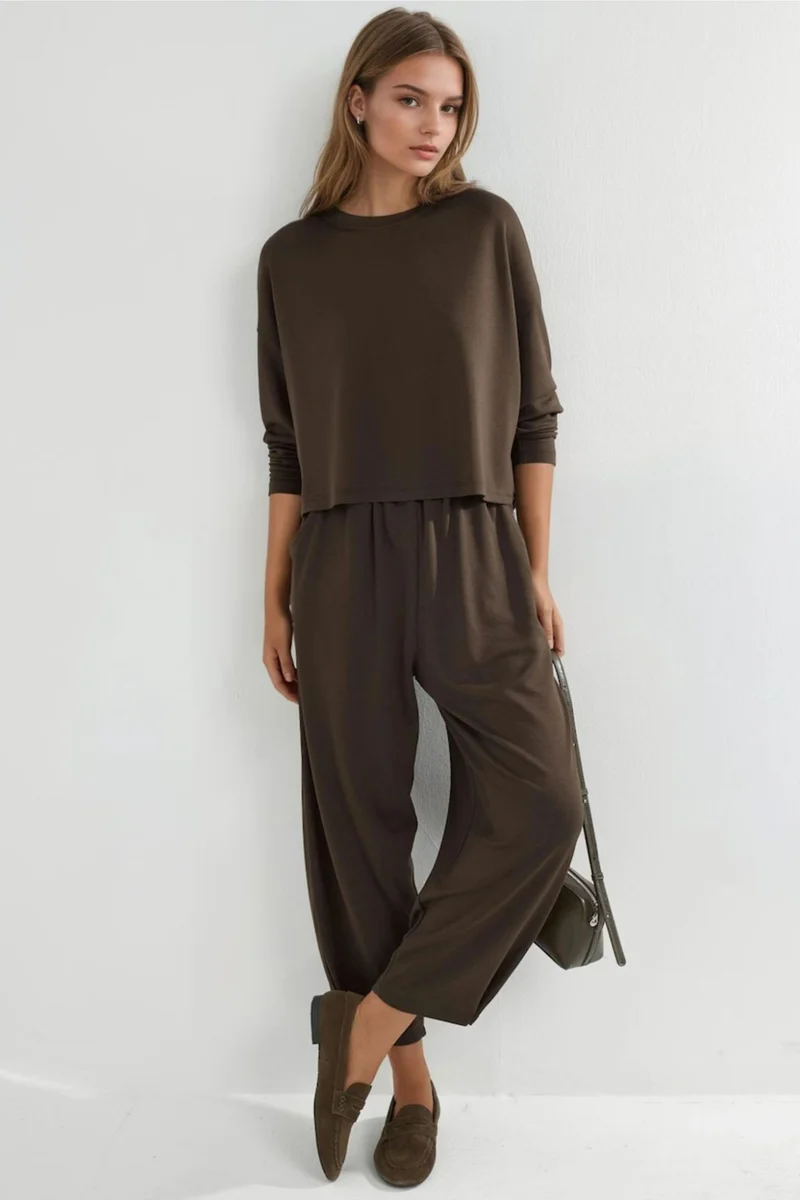 Lady Bersan BERSAN Women’s Two-Piece Coord Set