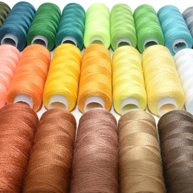 Renashed Sewing Thread 60 Colors Sewing Industrial Machine and Hand Stitching Cotton Sewing Thread (60 Color) - Image 5