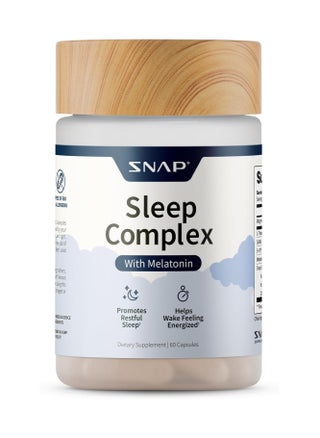 Sleep Complex with Melatonin, Promotes Restful Sleep , Helps Wake Feeling Energized, Support Improved Sleep, Dietary Supplement - 60 Capsules - pzsku/ZBA1218EEABA1FA61147FZ/45/1748858986/89bd920f-a7a4-4bd1-a200-09b0013feb55