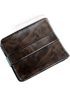 Apera Tr-91 Full Size Snap Fastener Leather Men's Wallet, 15 Card Holder, Double Money Compartment  - Image 3