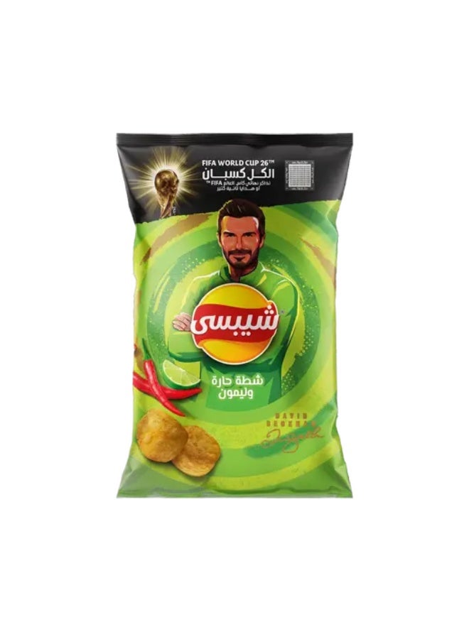 رقائق البطاطس بالشطة والليمون 84-94 جرام