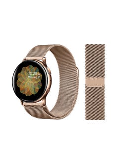 Milanese Mesh Replacement Band For Samsung Galaxy Active/Active 2 Official Gold