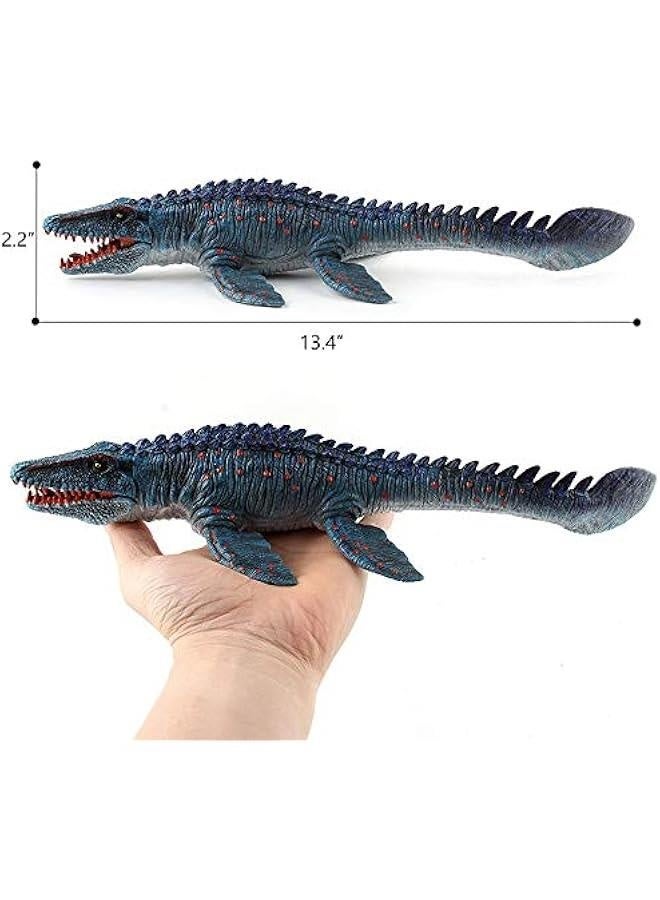 Mosasaurus Dinosaur Toy Figure, Realistic Ancient Sea Monster, Educational Model, Cake Topper, Birthday  Xmas Gift - Image 4