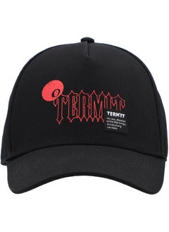 Termit Termit Black Baseball Cap – One Size Unisex Cotton Summer Hat for Kids & Teens, Minimalist Design, Breathable and Lightweight for Outdoor Activities  - Image 2
