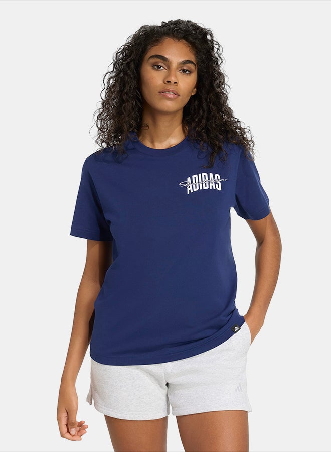 Adidas Collegiate Graphic T-Shirt - Image 1