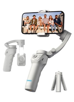 TOKQI Gimbal Stabilizer for Smartphones, 3-axis Phone Gimbal for Android & iPhone, Phone Stabilizer for Video Recording with Face/Object Tracking  - Image 1