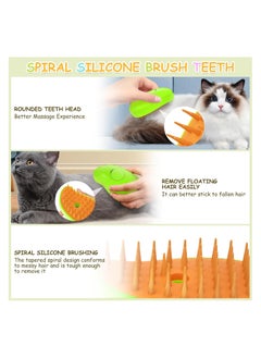 A.M Cat Steam Brush, Cat Hair Brush with Steamer, New 3 in 1 Steam Cleaner Pet Cat Brush, Pet Hair Steaming Brush, Pet Cat Steam Comb, Cat Spray Comb  - Image 4