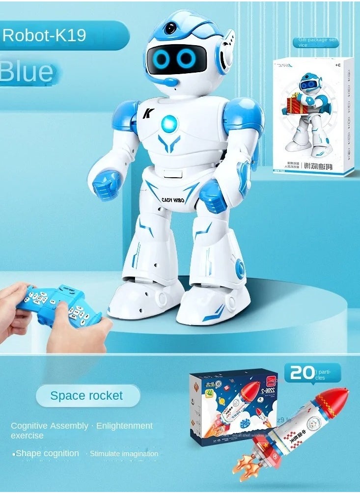 Smart Robot Toy Electric Remote Control Programming Dialogue Singing Dancing Early Education