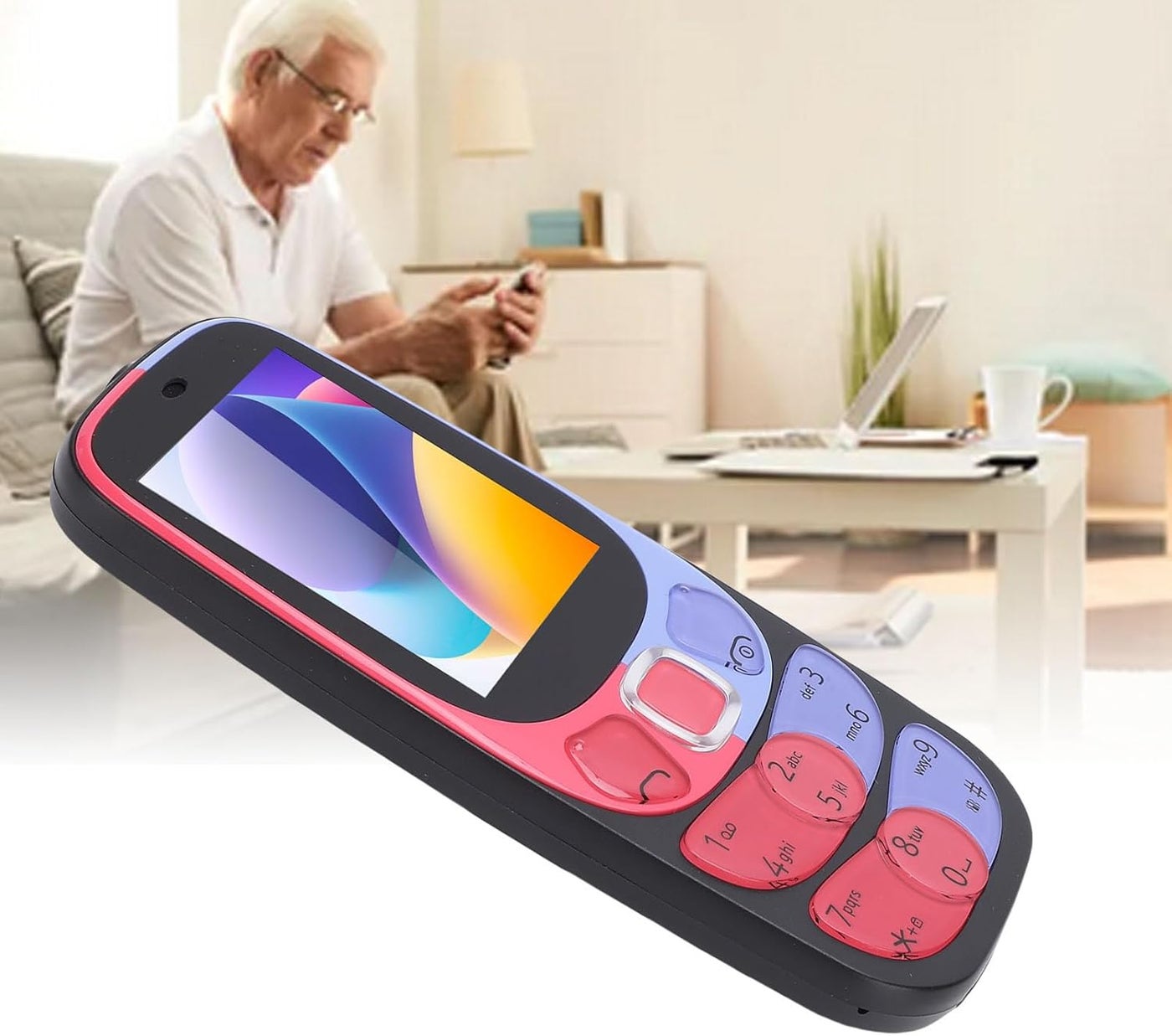 senecesli Senecesli Bigbutton Cell Phone For Seniors