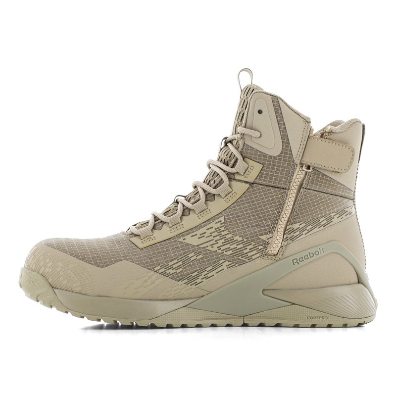 Reebok Work Reebokwork | RB9487 | Men's | Tactical Boot | Soft Toe | Slip Resistant | Side Zipper - Image 4