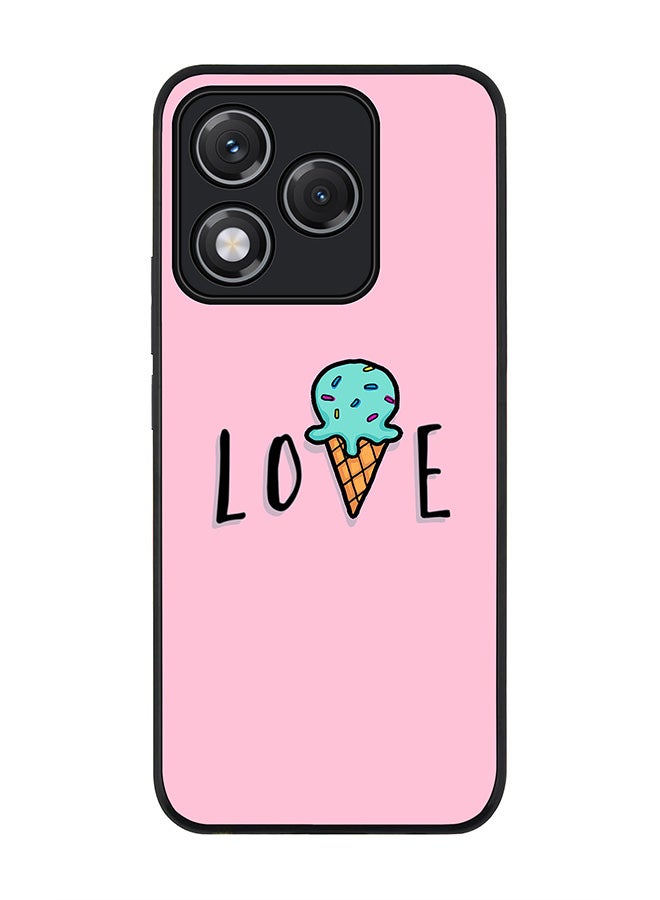 Stylizedd For Honor 400 Lite Case,Slim fit Camera Protection, Shockproof Thin Phone cover  - LoveIcecream Cone