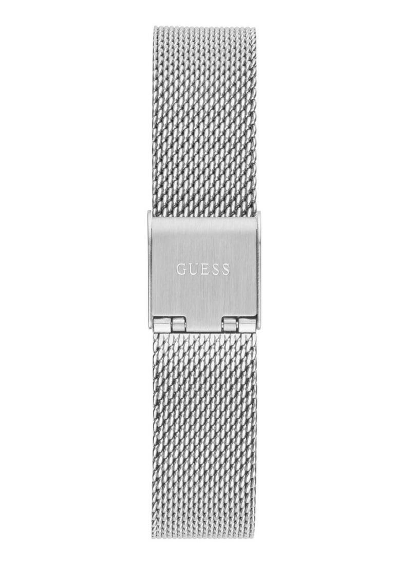 GUESS ساعة كوارتز بتصميم أنالوج بشبكة للنساء من غيس - GW0550L1  - Image 5