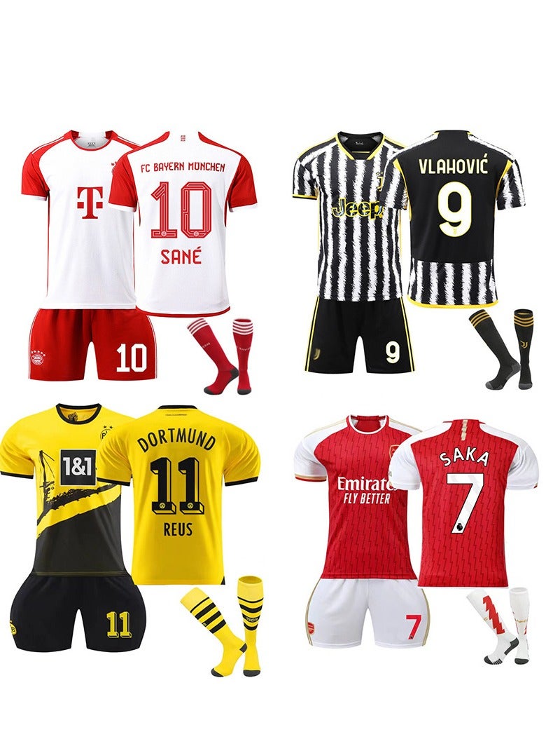 No.7   Football Jersey Set With Socks  - Image 3