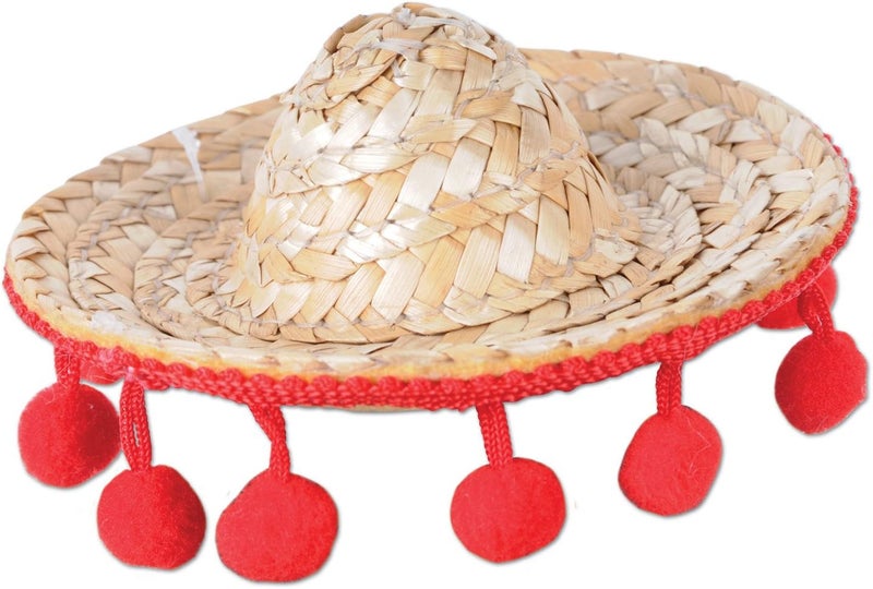 Beistle Sombrero Hair Clip Party Accessory 1 count 1Pkg