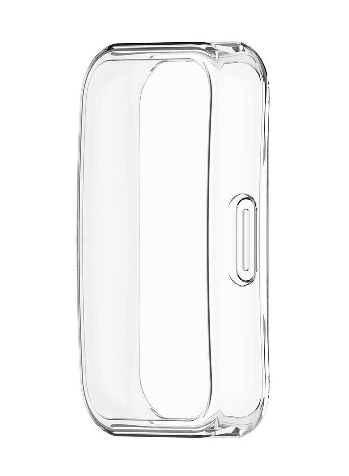 HablTech Protective Case for Huawei Band 8/9/10 TPU Shockproof Screen Protector Cover Case (Clear) - Image 3