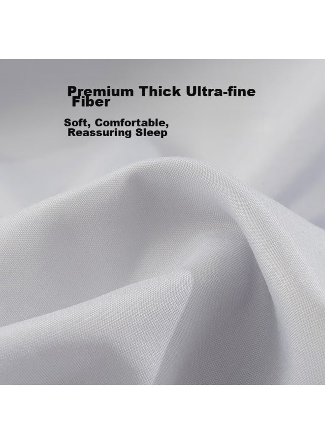 JD.com Jd Jingzao Skin-friendly Dirt-proof Sleeping Bag For Travel, Hotel, Business Trips, Convenient Non-disposable Anti-dirt Bed Sheet And Duvet Cover, Single Size 75cm - Image 3