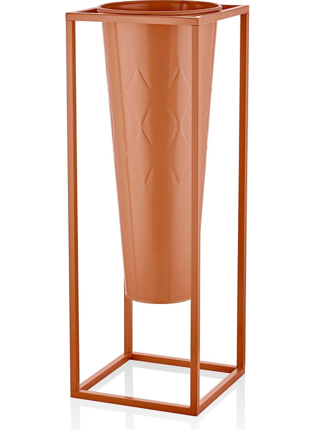 THE MIA Prism Vase & Flower Pot Terracota 80X30X30 cm  - Image 1
