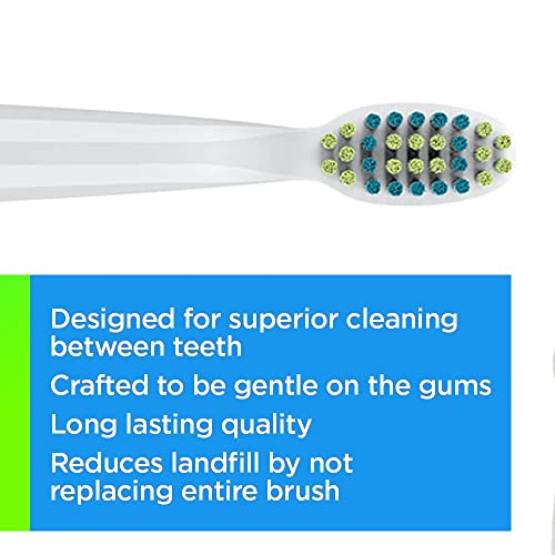 Voom Sonic – Pro 3/Pro 5 Replacement Heads | Pack of 6 Replacement Brushes | Advanced Bristle Technology| Soft DuPont Nylon Bristles | Oral Care - Image 5