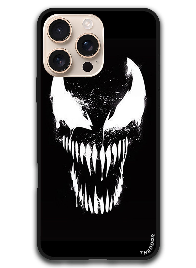 Theodor Protective Case Anti Scratch Shock Proof Bumper Cover For iPhone 16 Pro Max (6.9)-inch Venom - Image 1