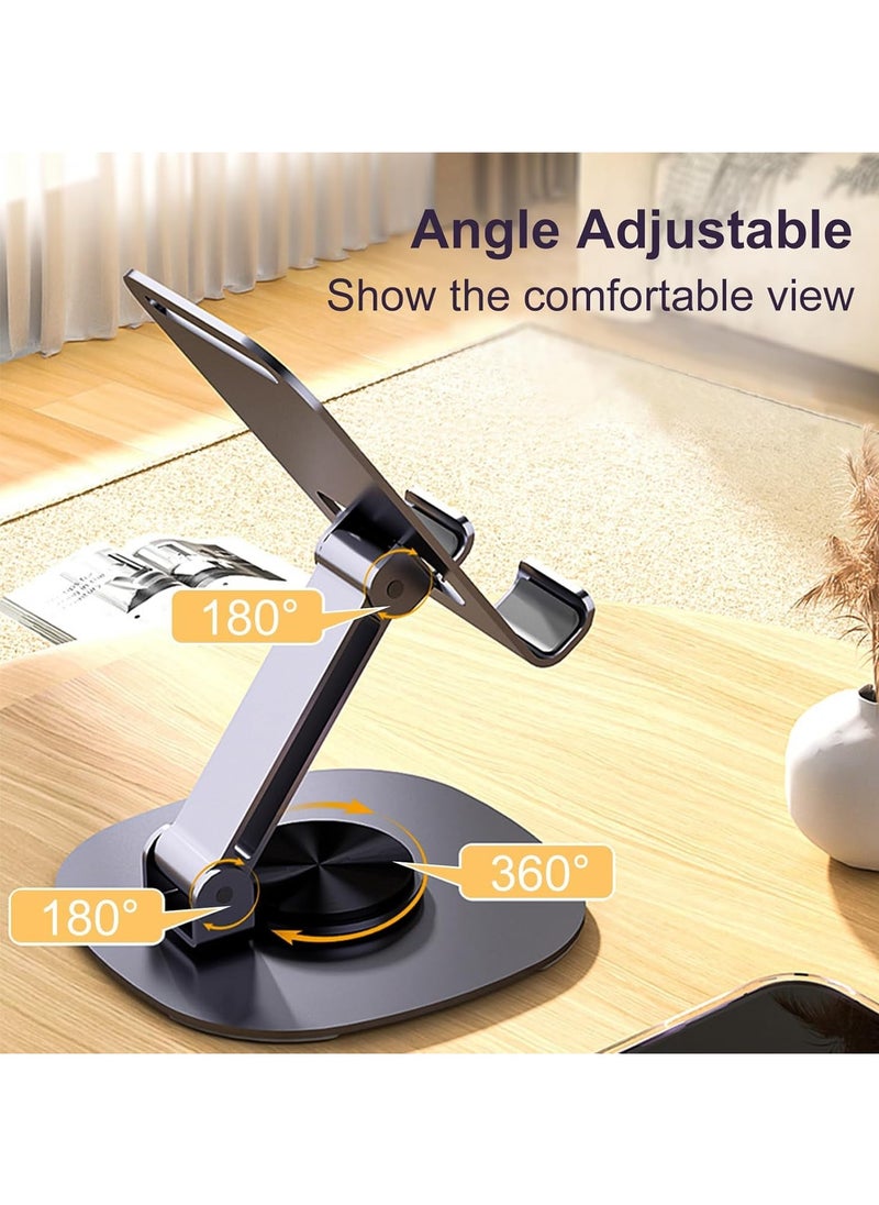 Bamboo - Portable Metal Mobile Stand, Adjustable Phone Stand, 360-Degree Universal Phone Holder,Stable Alloy Mobile Phone Holder for All 4-7.2'' IPhone 15/14/13/12/11 X Xr Pro Max,Google Pixel Samsung Galaxy S - Image 1