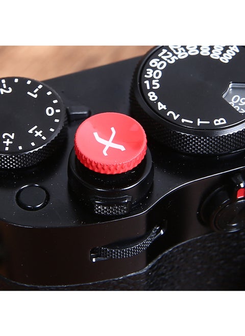 Backpacker Suitable For Fuji X100V Camera Sticker Full Package Protective Film Micro Single Color Change Film Body Full Package-Color:X-100v Special Shutter Button Red X Mark