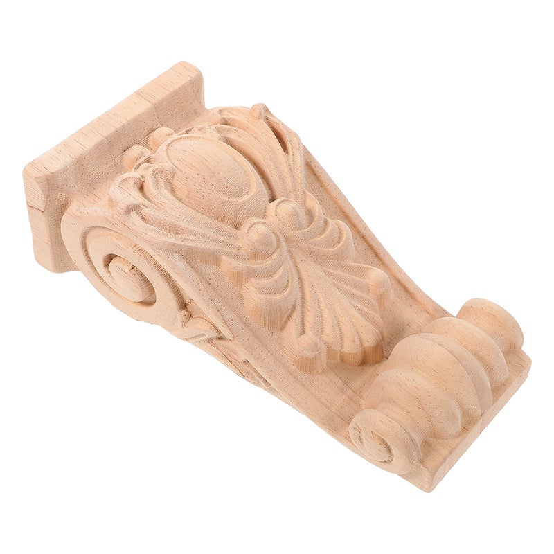 2pcs Carving Applique Corner Onlay Decorative Roman Column Wall Corner Corbel - Image 4